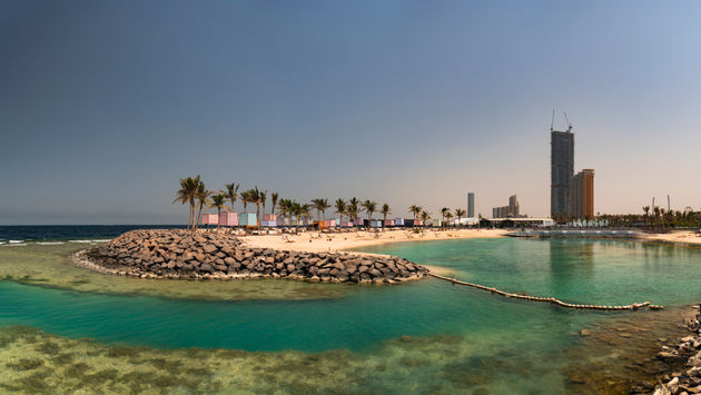 Jeddah Corniche, Saudi Arabia.