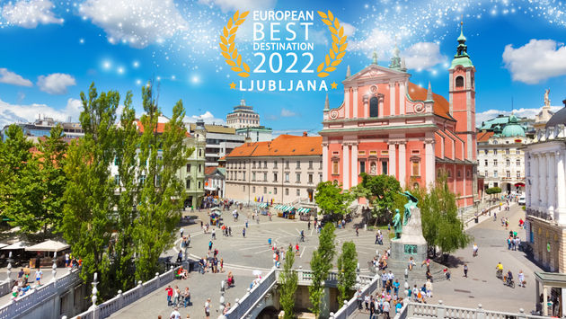 Ljubljana, Slowenien, Beste europäische Reiseziele, EBD, 2022