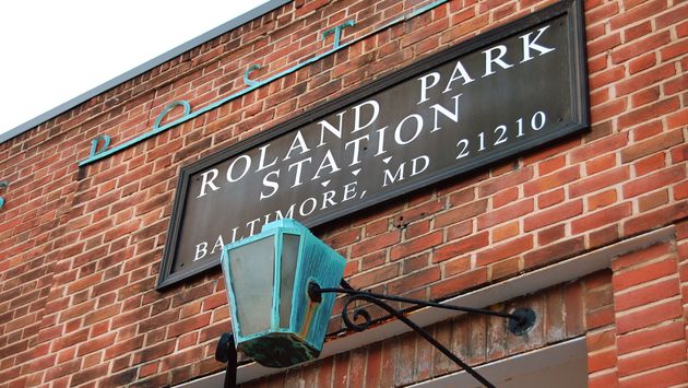Roland Park Post Office in Baltimore, Maryland