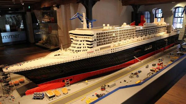 Soviet teacher Tochi tree Lego Model of The Queen Mary to be Displayed on Ship | TravelPulse
