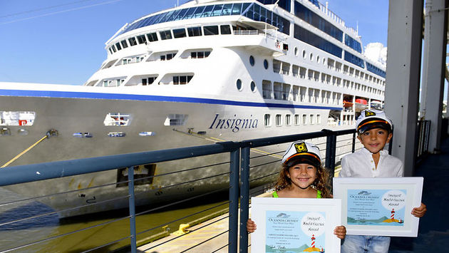 Lorenna D'Amore Nogueira, Henrique D'Amore Nogeuira, Oceania Cruises, Insignia, cruise