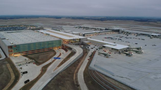 Kansas City International Airport, airport terminal,
