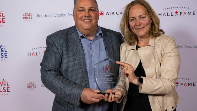 Readers' Choice Best Tour Operator of the Year Packaged Vacations Sunwing