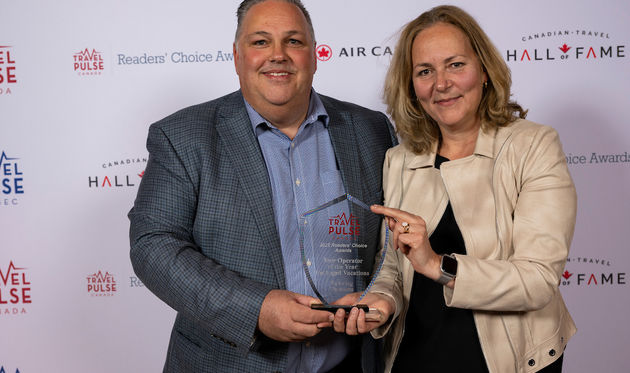 Readers' Choice Best Tour Operator of the Year Packaged Vacations Sunwing