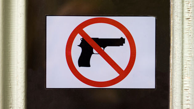 No guns, weapon, handgun, gun
