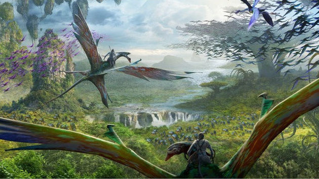 A rendering of Pandora - The World of Avatar