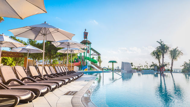 Main pool at Sandos Playacar Beach Resort