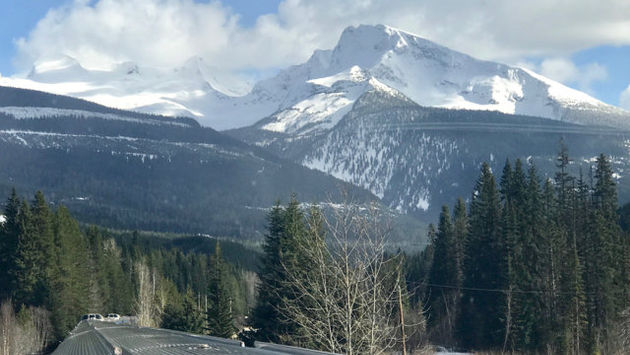 Canadian Rockies courtesy of Via Rail