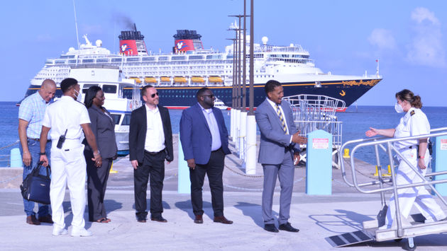 Cayman Islands welcomes Disney Cruise Line staff