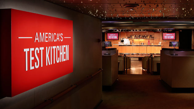 America's Test Kitchen as seen on Holland America Line's Nieuw Amsterdam