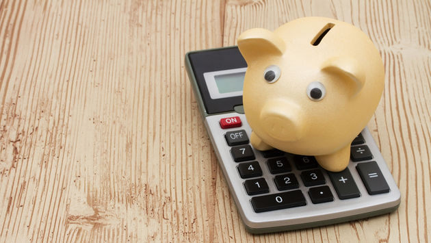 Piggy Bank and Calculator