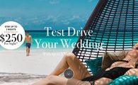 Book Now to Preview Your Wedding in Paradise at Only $250 Per Night
