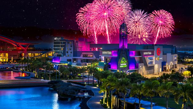Distrito T-Mobile, Puerto Rico, fireworks, Discover Puerto Rico