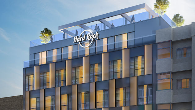Hard Rock Hotel Madrid rendering