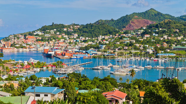 St. George's Harbor, Grenada.