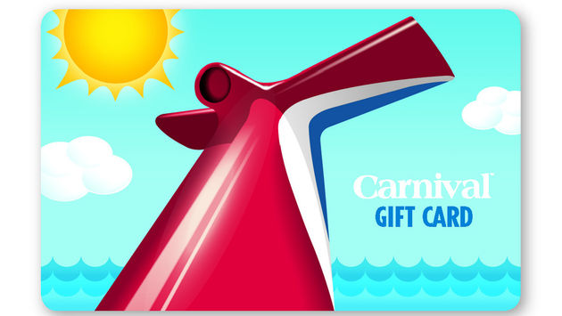 carnival cruise gift cards