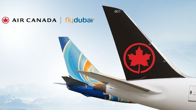 Air Canada, Fly Dubai
