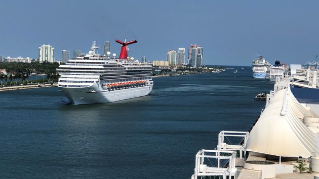 cruise ship at PortMiami
