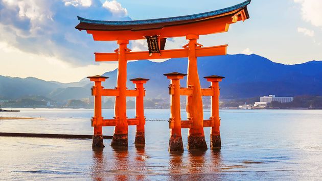 Itsukushima Floating Torii Gate, Japan