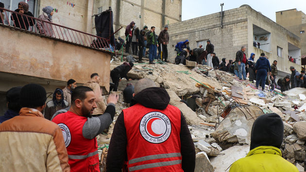 Syrian Arab Red Crescent, earthquake in Syria, Earthquakes, emergency relief, Intrepid Travel