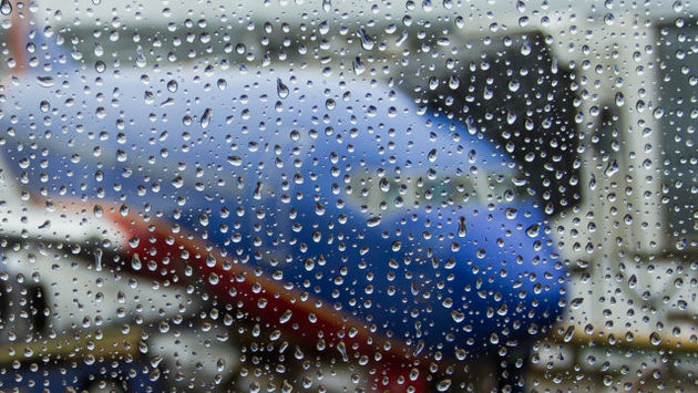 Southwest airlines, rain