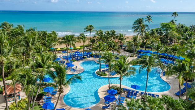 pool area at Wyndham Grand Rio Mar Puerto Rico Golf & Beach Resort