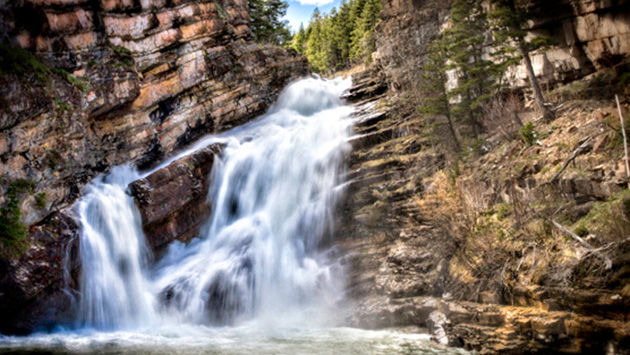 Cameron Falls, Waterton National Park, Alberta