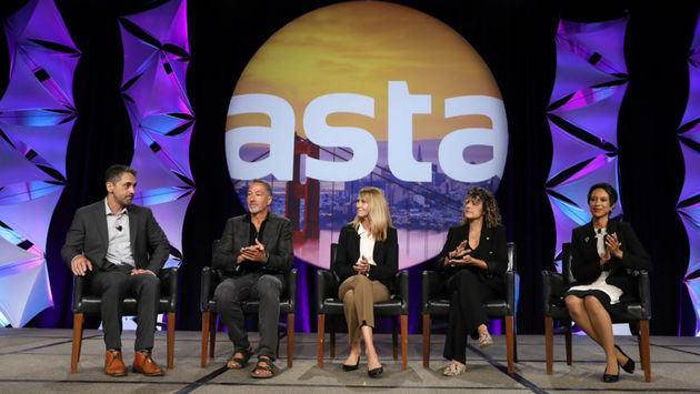 Marc Casto leads a panel on sustainability at ASTA Global Convention 2022