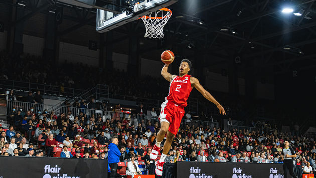 Flair Airlines x Basketball Canada