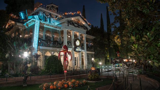 Haunted Mansion, holidays, overlay transformation, Jack Skellington, The Nightmare Before Christmas