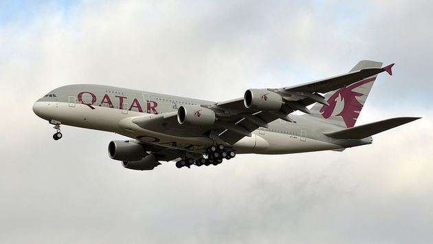 Qatar Airways Airbus A380-861