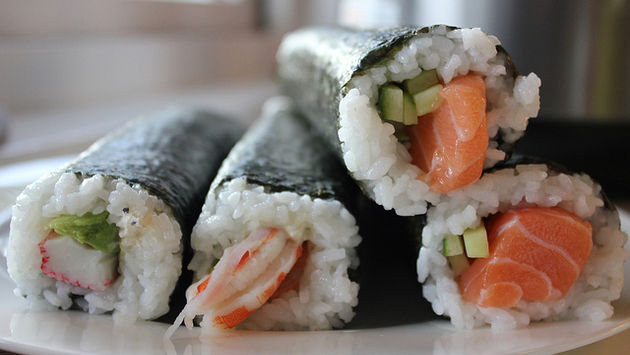 Sushi assortment 