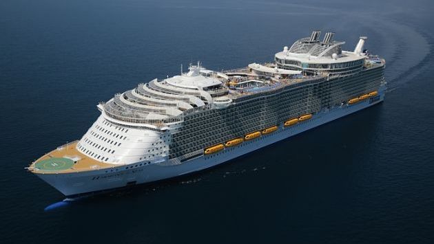 Royal Caribbean world's largest cruise ship Harmony of the Seas