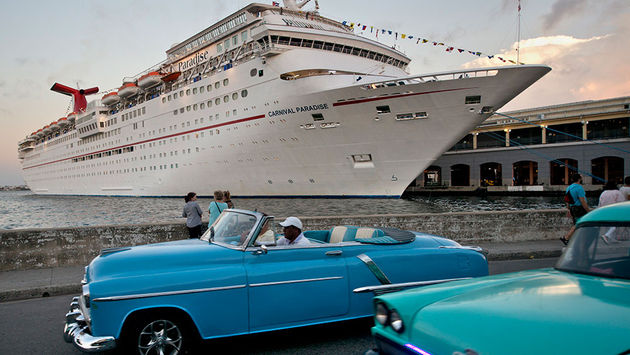 Carnival Cruise Line's Carnival Paradise in Havana, Cuba