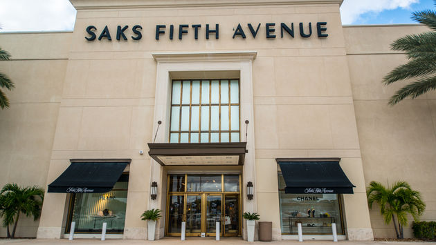Saks Fifth Avenue Department Store in Boca Raton