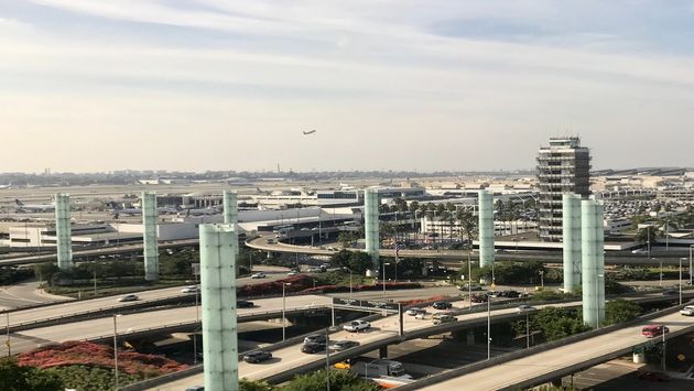 The Hyatt Regency LAX is the closest hotel to the terminal complex