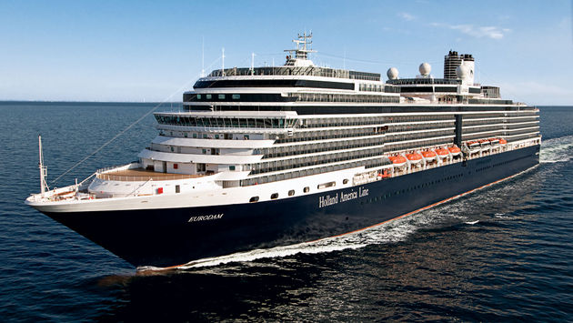 Holland America Line ms Eurodam. (photo courtesy of Holland America Cruise Line)