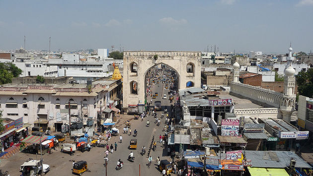 Gate to the Old City, Hyderabad, India
