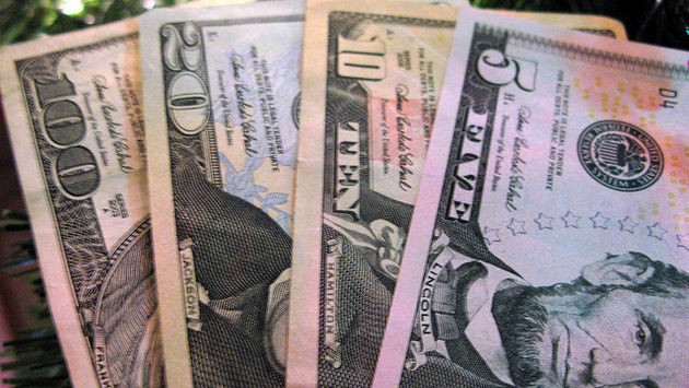 American money, dollars, spending, cash