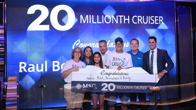 MSC Cruises 20 Millionth Passenger