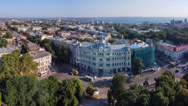 Odessa Ukraine sadovaya street