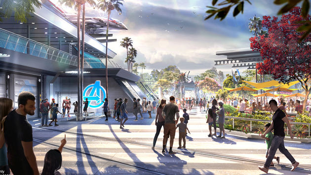 Disney Reveals Details Of New Avengers Campus At Disneyland