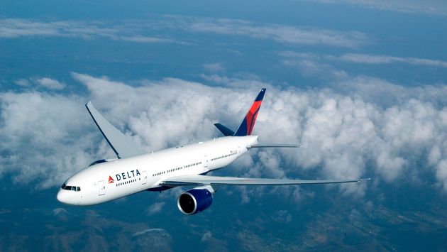 Delta Air Lines plane.