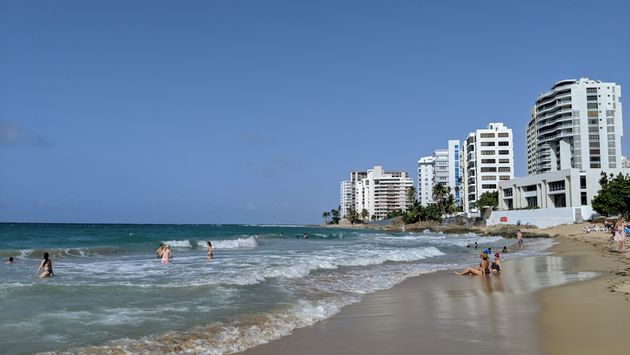 beach, ocean, puerto rico, san juan, marriott
