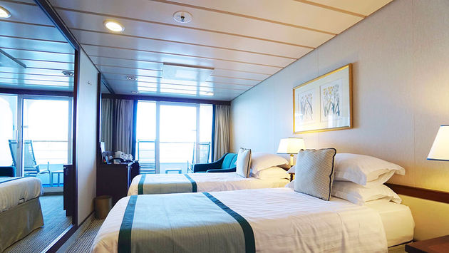 Generic cruise ship cabin
