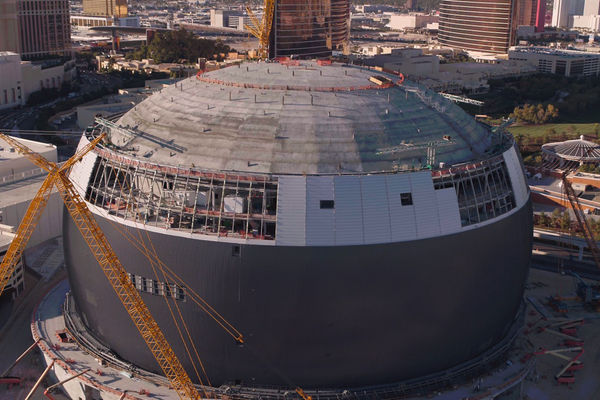 World’s Largest Sphere Is Being Built on Las Vegas Strip and It’s Groundbreaking