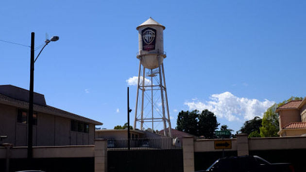 water tower Warner Bros. Studio