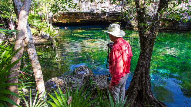 Freshwater Cenote in Riviera Maya