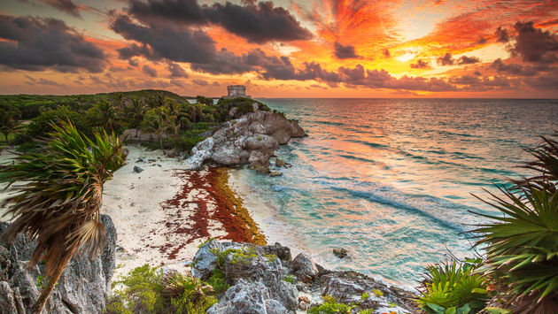 Sunrise in Riviera Maya