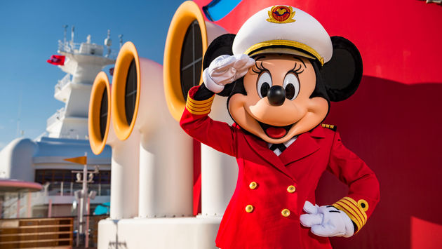 Minnie Mouse, Cruise, cruise ship, captain